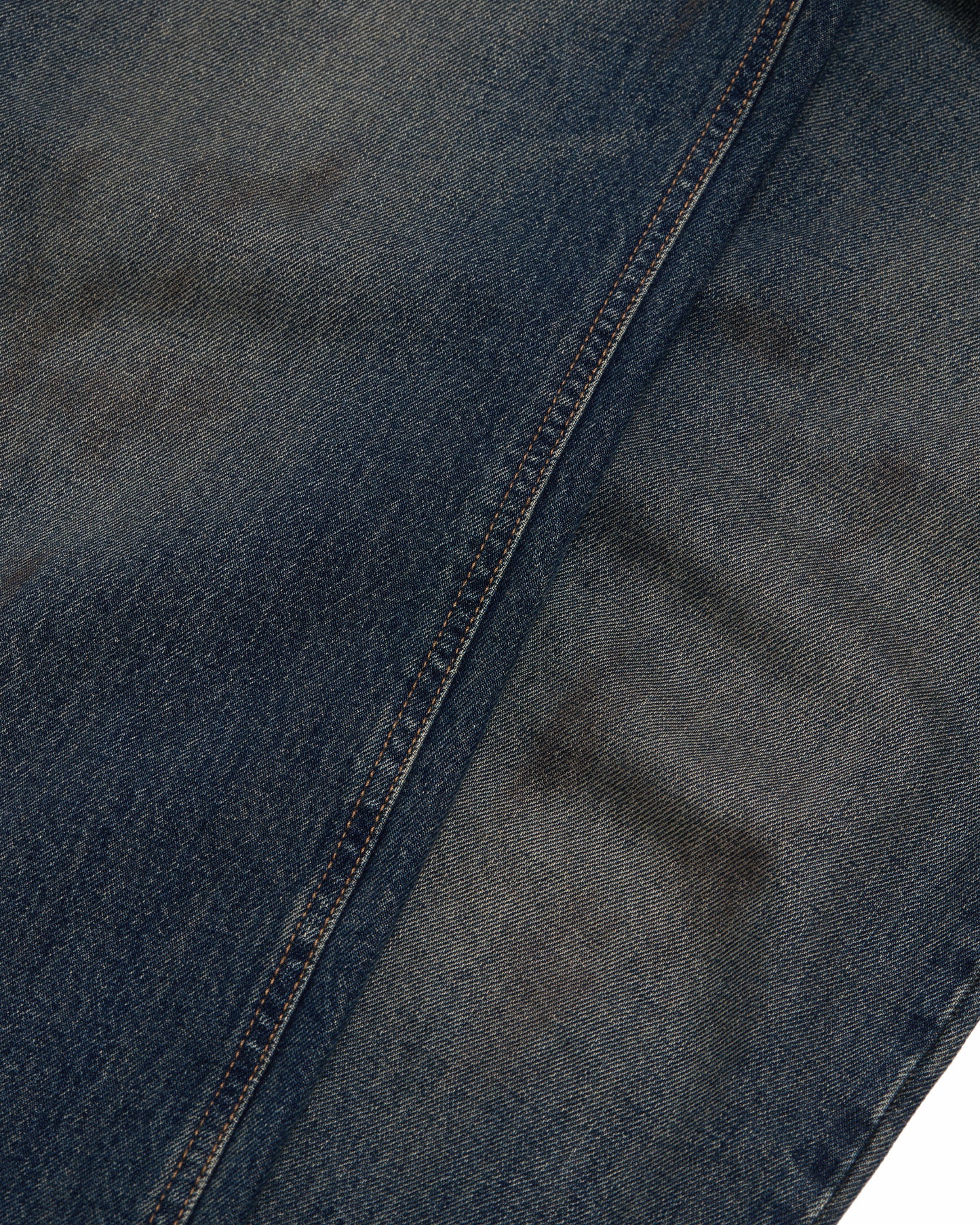 FLAIR CUT DENIM DIRTY BLUE